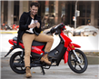 Moto SIAM QU 110 BASE RAYOS 107 cc  Freno Tambor Rojo